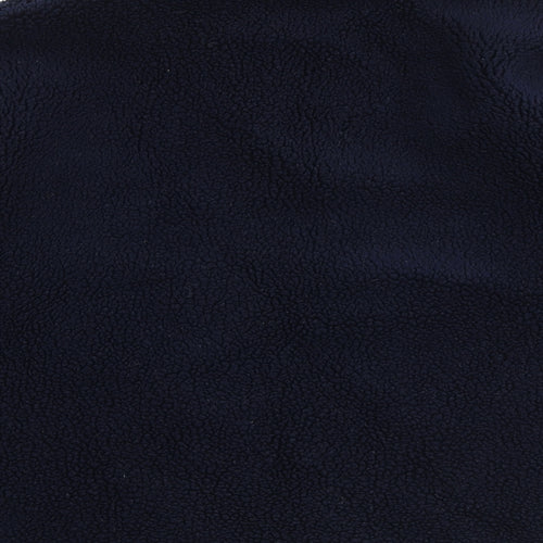 NX Sport Womens Blue Acrylic Pullover Sweatshirt Size S Zip