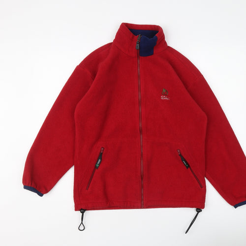 Craghoppers Womens Red Jacket Size 12 Zip