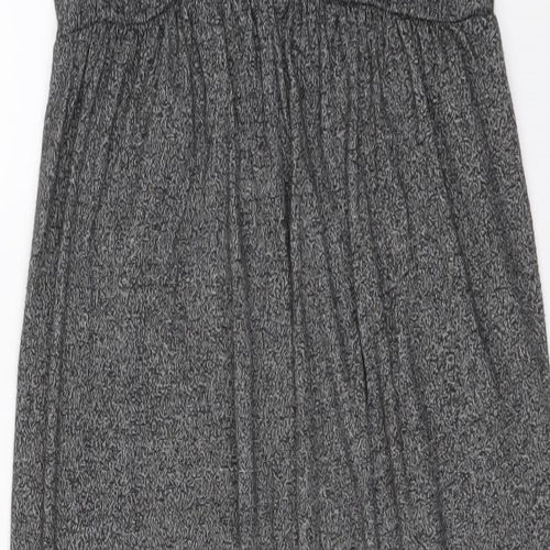 H&M Womens Grey Polyester Jumpsuit One-Piece Size M Pullover