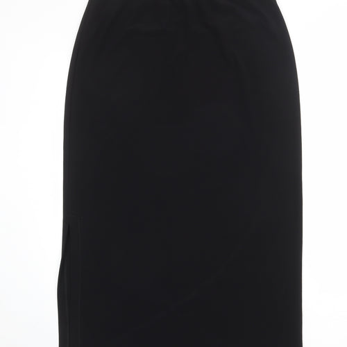 Chianti Womens Black Polyester Straight & Pencil Skirt Size 14