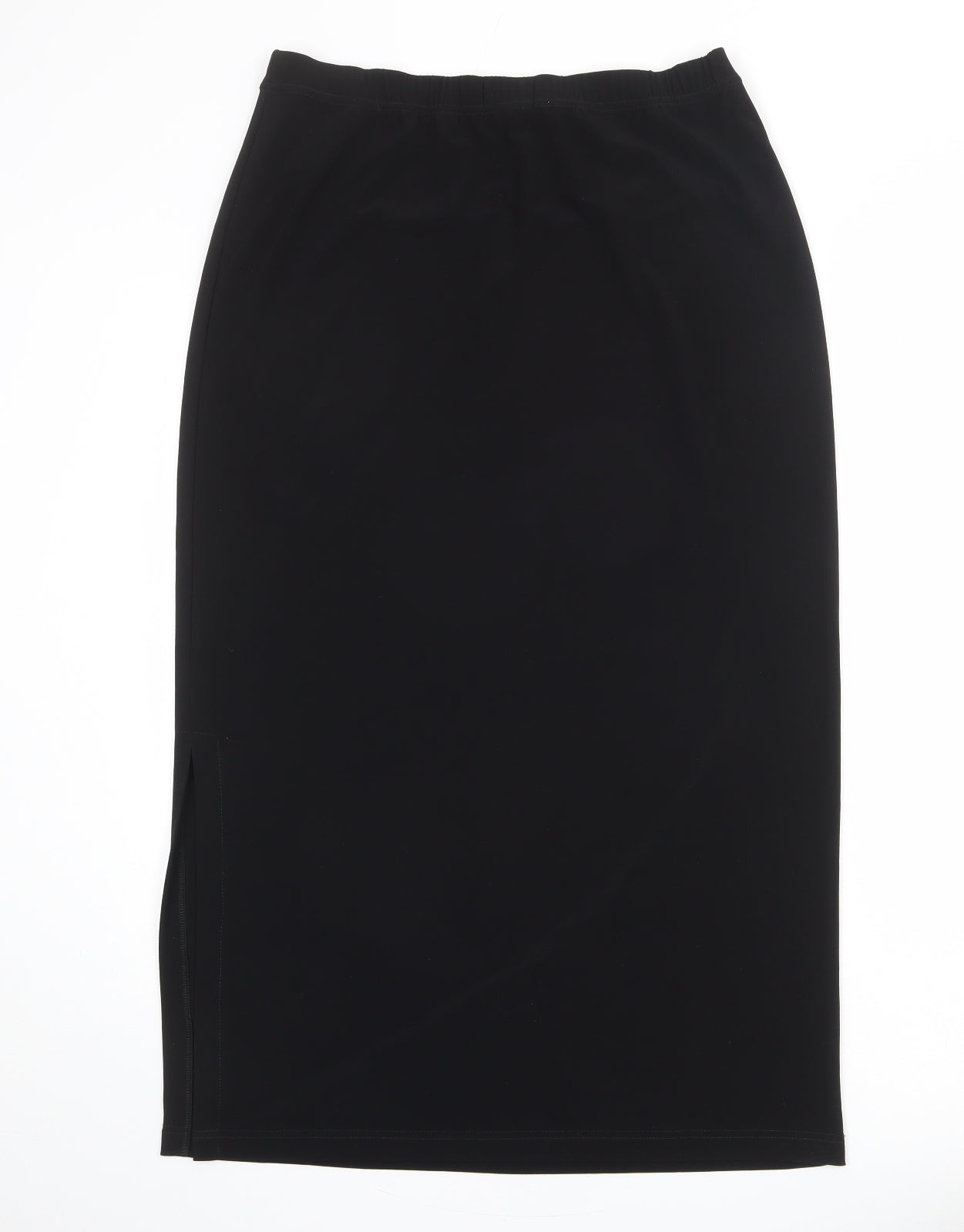 Chianti Womens Black Polyester Straight & Pencil Skirt Size 14