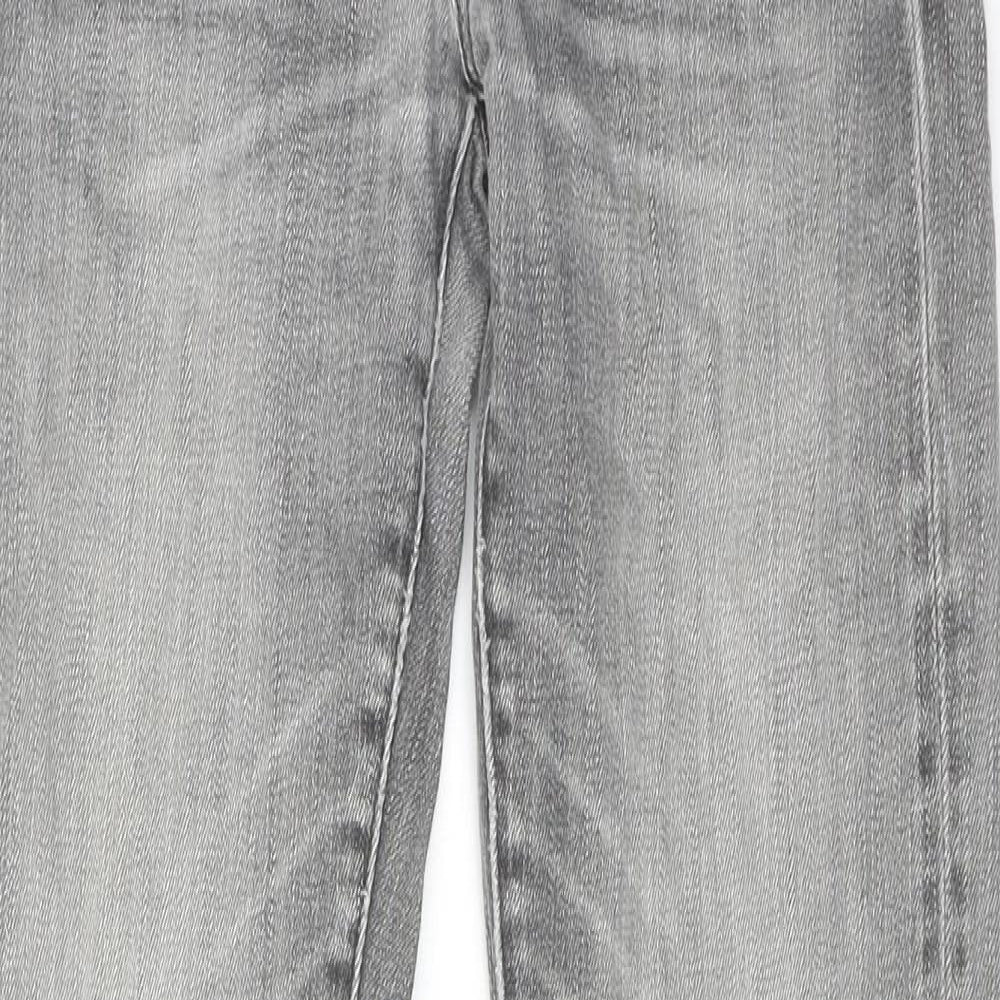 Denim & Supply Womens Grey Cotton Skinny Jeans Size 26 in L32 in Regular Zip