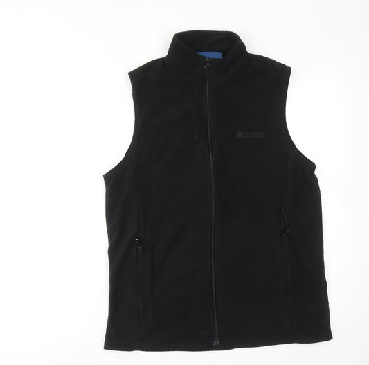 Mountain Warehouse Mens Black Gilet Jacket Size S Zip