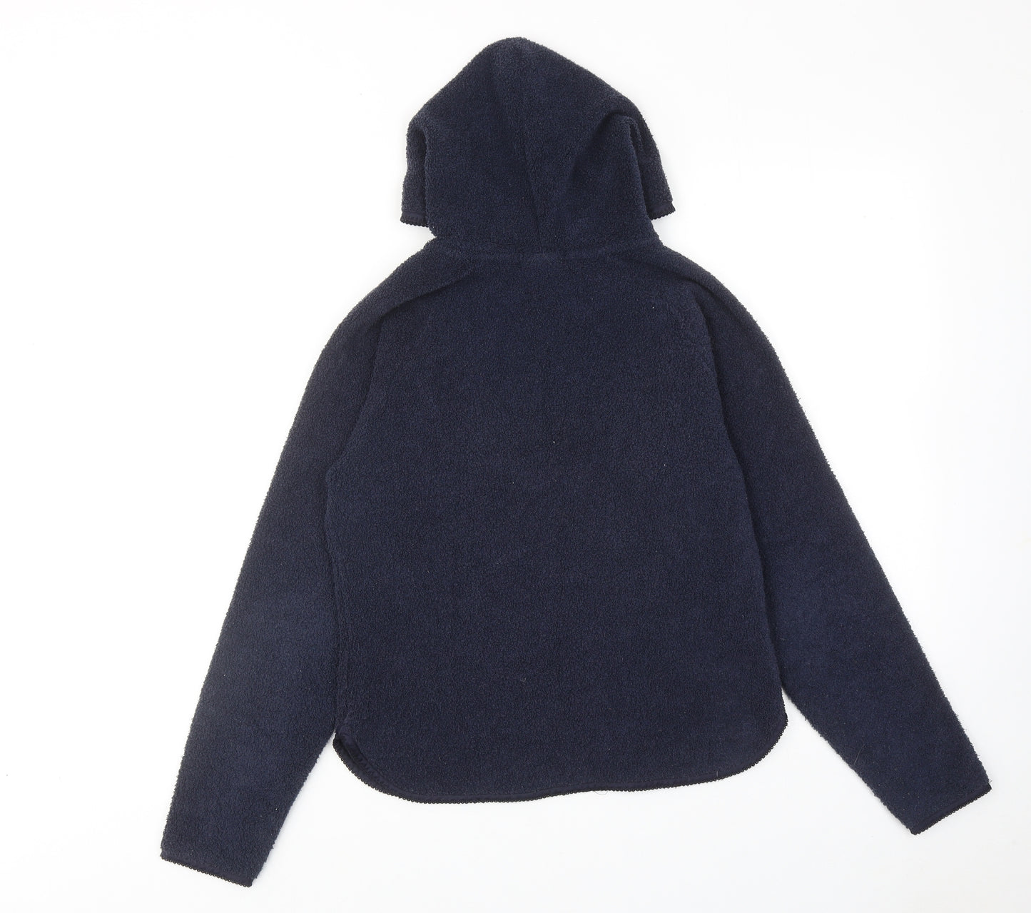 NEXT Womens Blue Polyester Pullover Hoodie Size 12 Zip