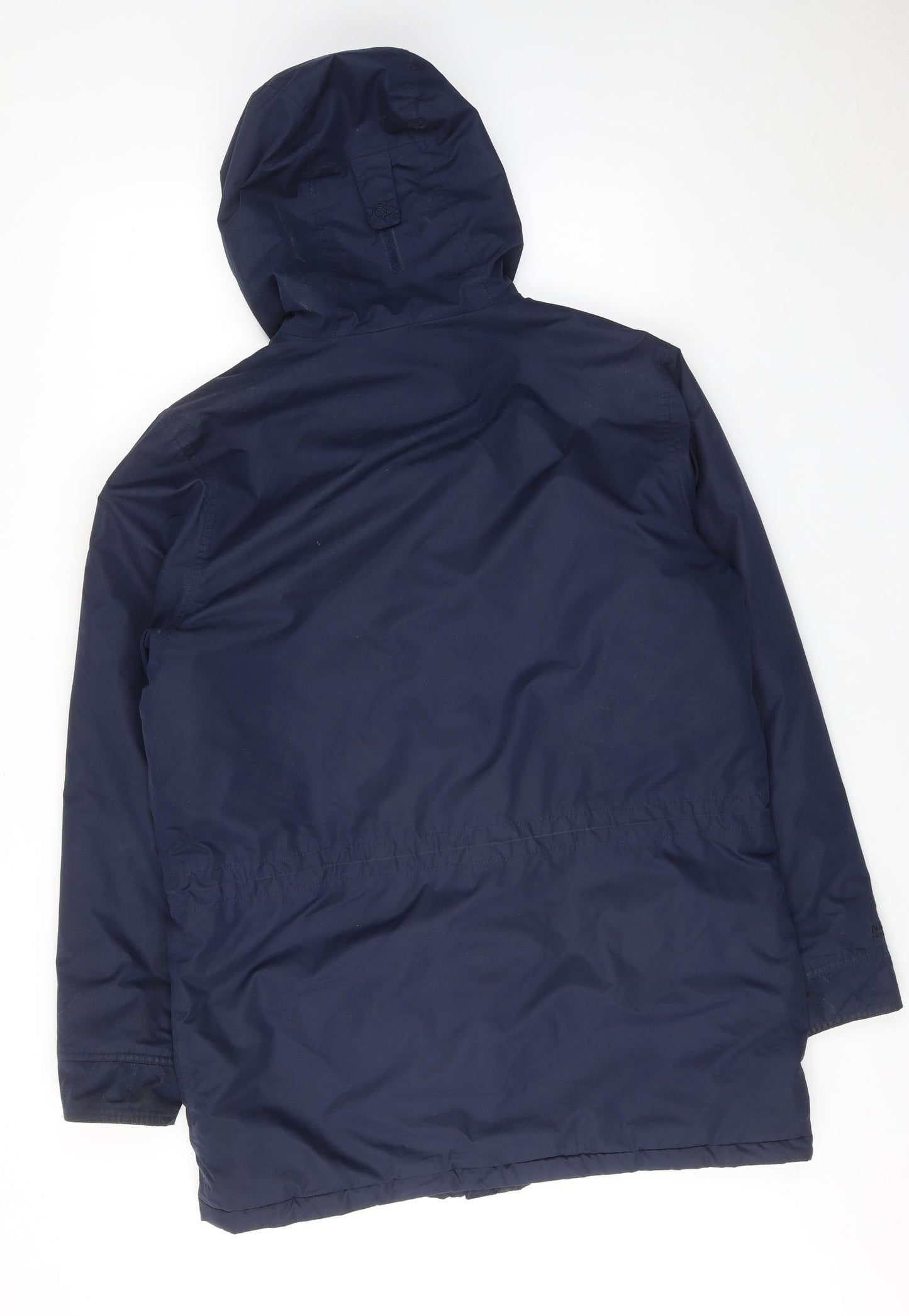 Cragho Mens Blue Windbreaker Jacket Size M Zip