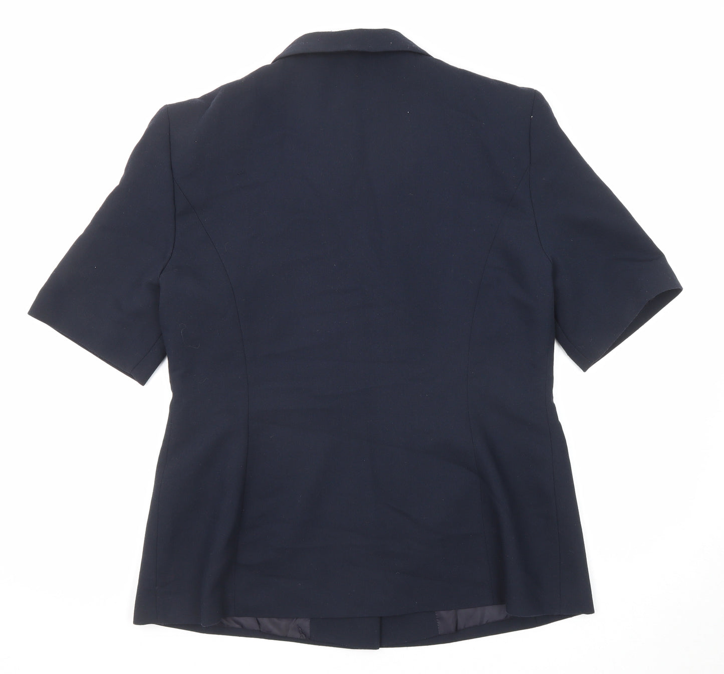 Katrin Womens Blue Jacket Blazer Size 16 Button