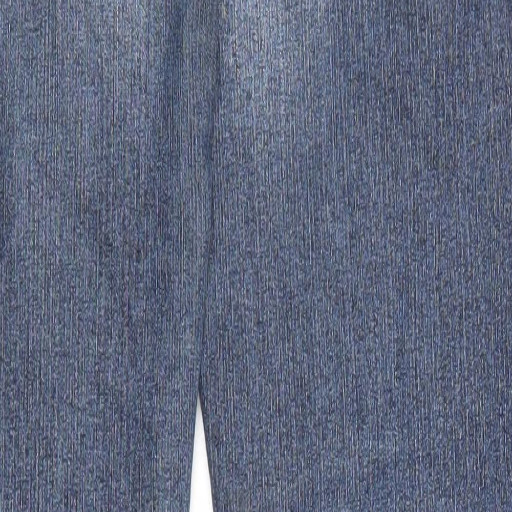 Clockwork Womens Blue Cotton Skinny Jeans Size 10 Regular Zip