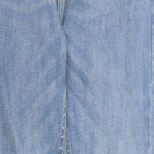 NEXT Mens Blue Cotton Skinny Jeans Size 32 in Regular Zip