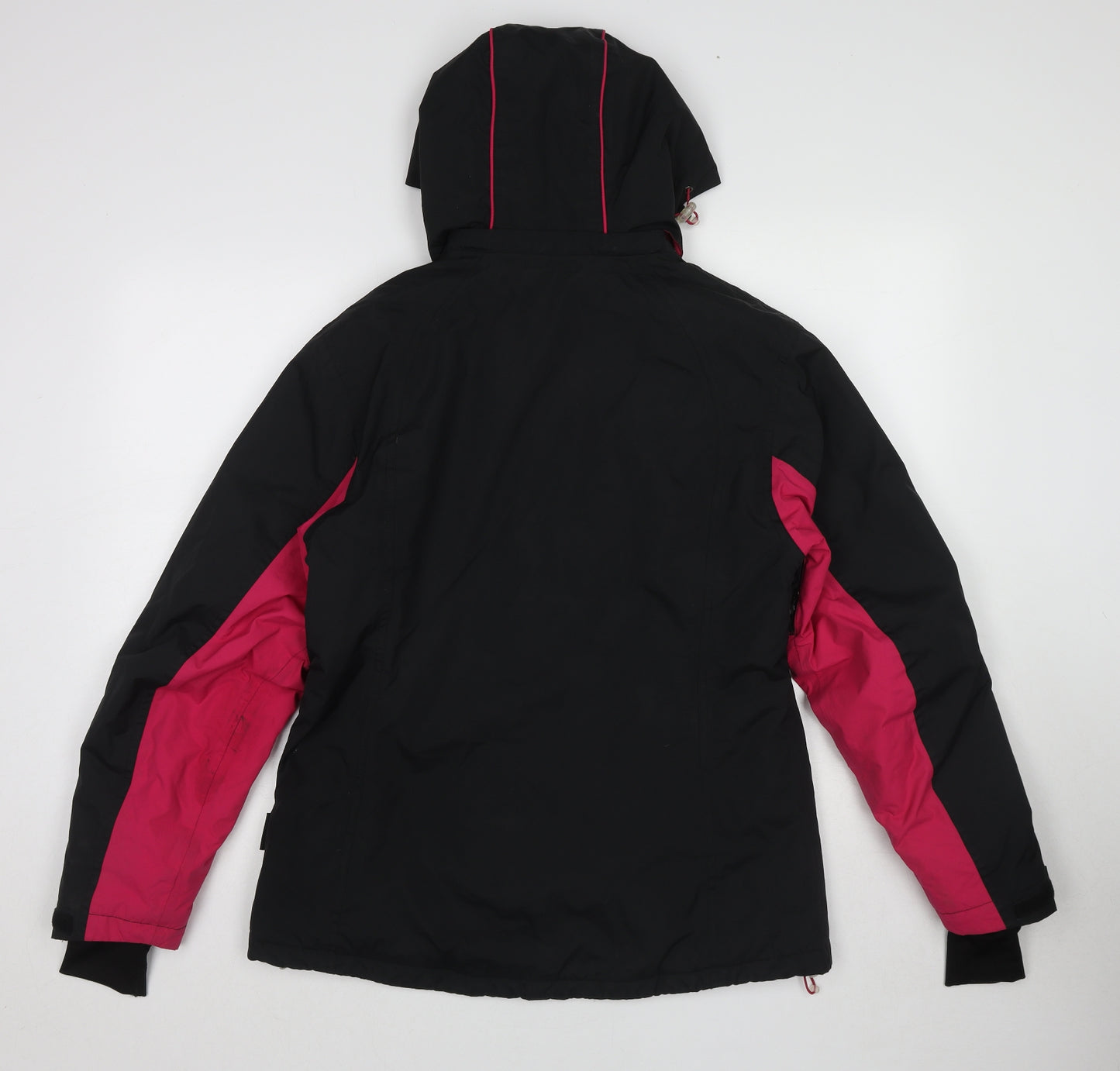 Crane Womens Black Ski Jacket Jacket Size M Zip