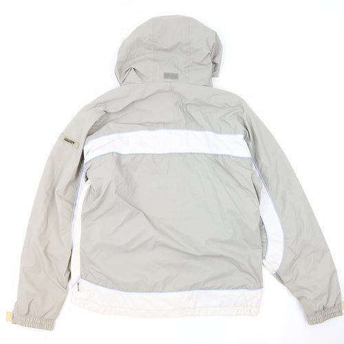 Trespass Womens Grey Windbreaker Jacket Size M Zip
