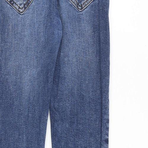 Denim & Co. Mens Blue Cotton Skinny Jeans Size 28 in L30 in Slim Button
