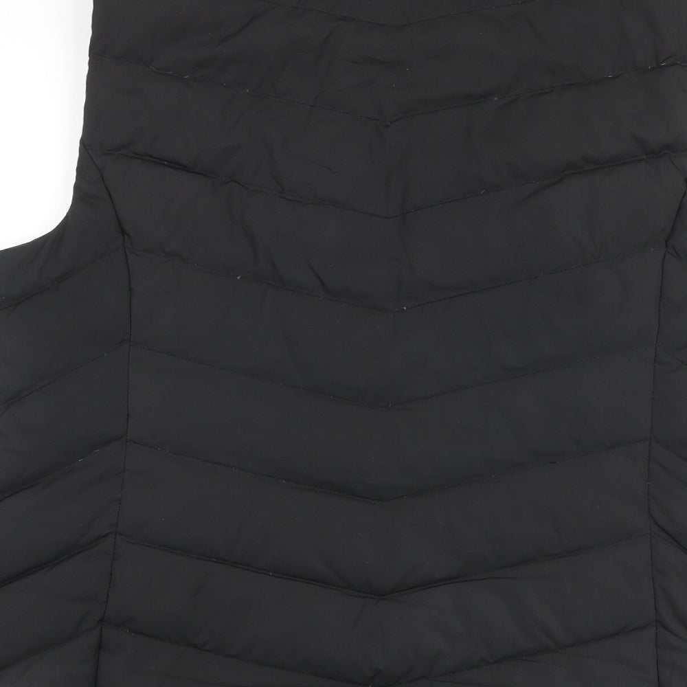 Mountain Warehouse Womens Black Gilet Jacket Size 16 Zip