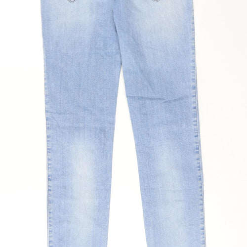 Diesel Womens Blue Cotton Skinny Jeans Size 29 in L32 in Regular Zip