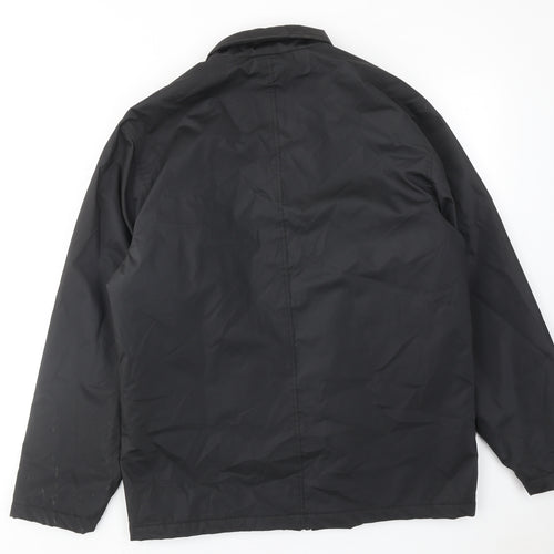 Lee Cooper Mens Black Jacket Size S Zip
