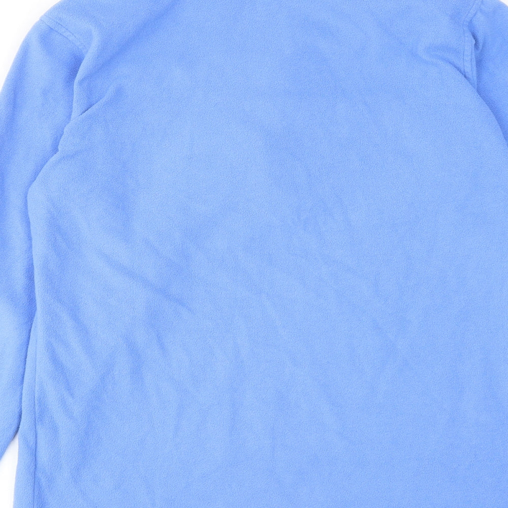 Mountain Warehouse Mens Blue Polyester Pullover Sweatshirt Size M