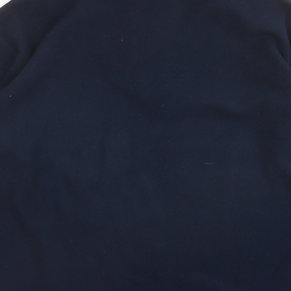 Peter Storm Mens Blue Polyester Henley Sweatshirt Size L