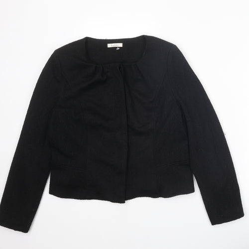 Kaliko Womens Black Jacket Size 14 Button