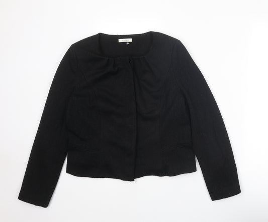 Kaliko Womens Black Jacket Size 14 Button
