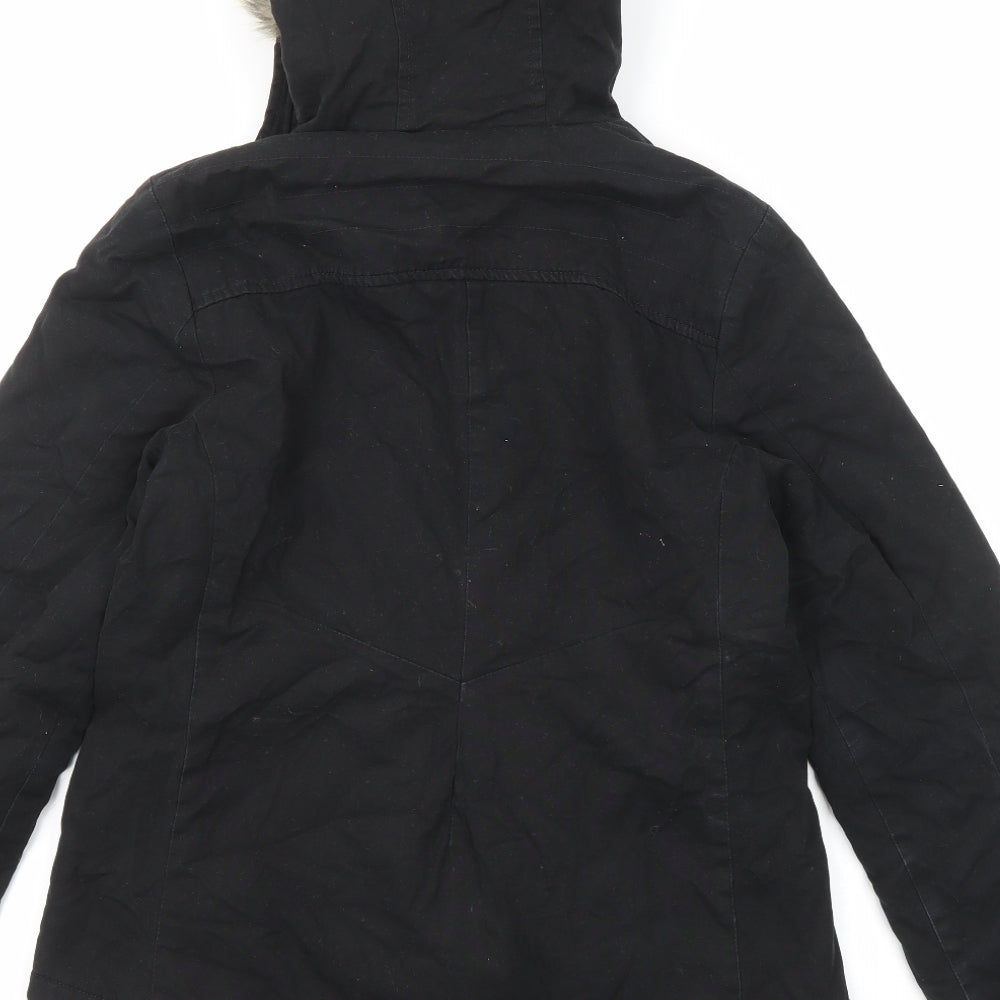 Bench Womens Black Jacket Size L Zip