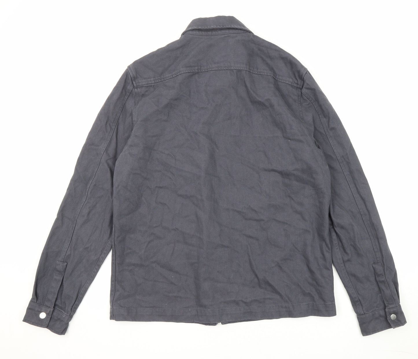 River Island Womens Grey Jacket Size L Zip