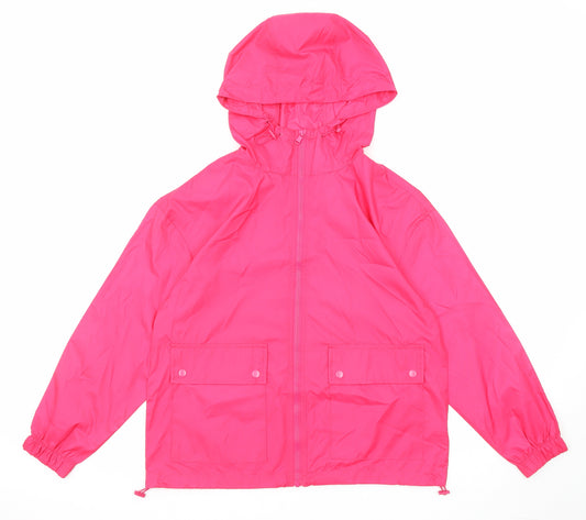 Marks and Spencer Womens Pink Jacket Size XS Zip
