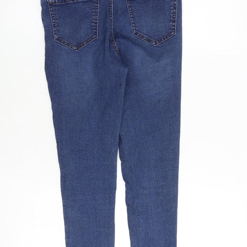 New Look Womens Blue Cotton Jegging Jeans Size 10 Slim