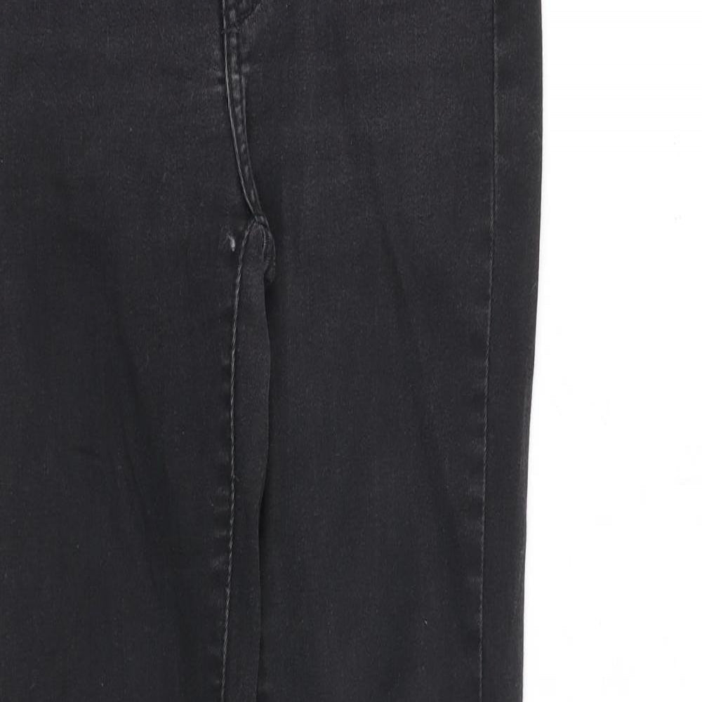 Levi's Womens Black Cotton Skinny Jeans Size 26 in Slim Zip