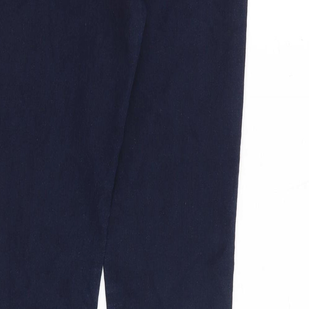 The Kooples Womens Blue Cotton Skinny Jeans Size L Regular Zip