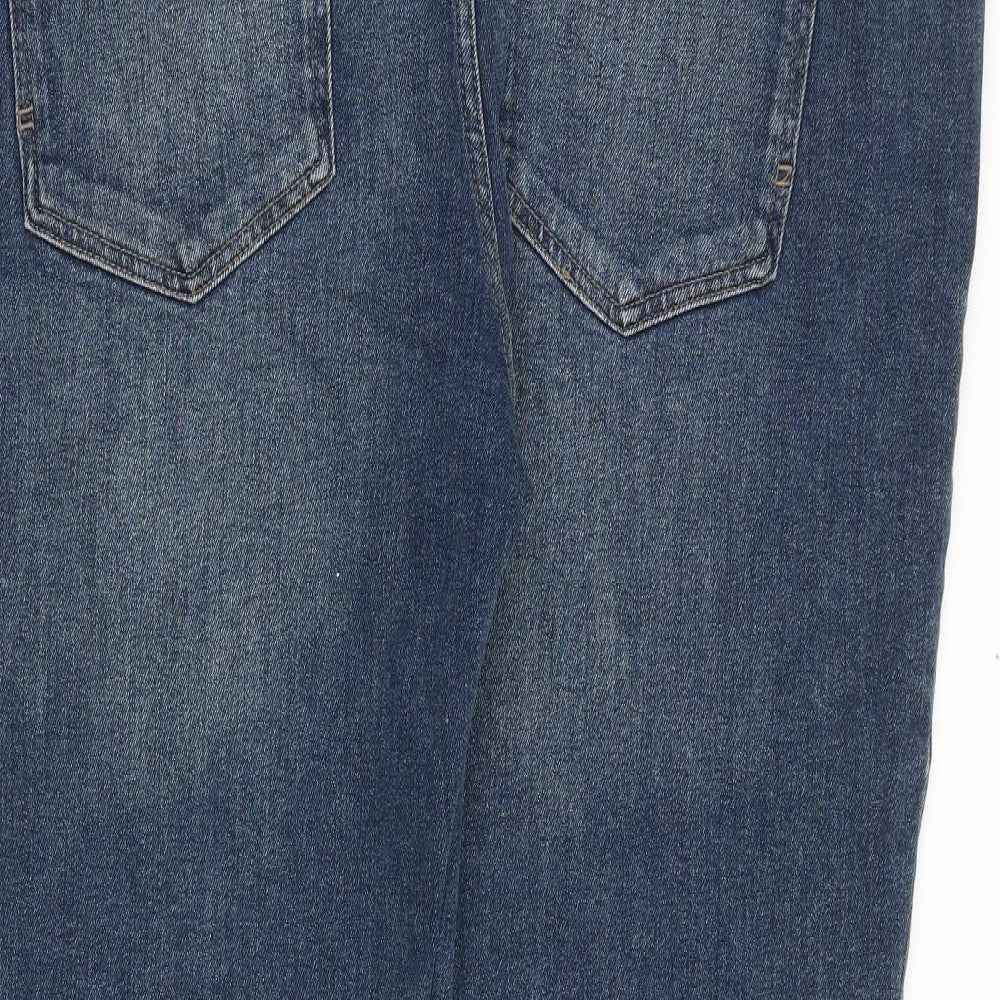 Very Mens Blue Cotton Skinny Jeans Size 44 in Slim Zip