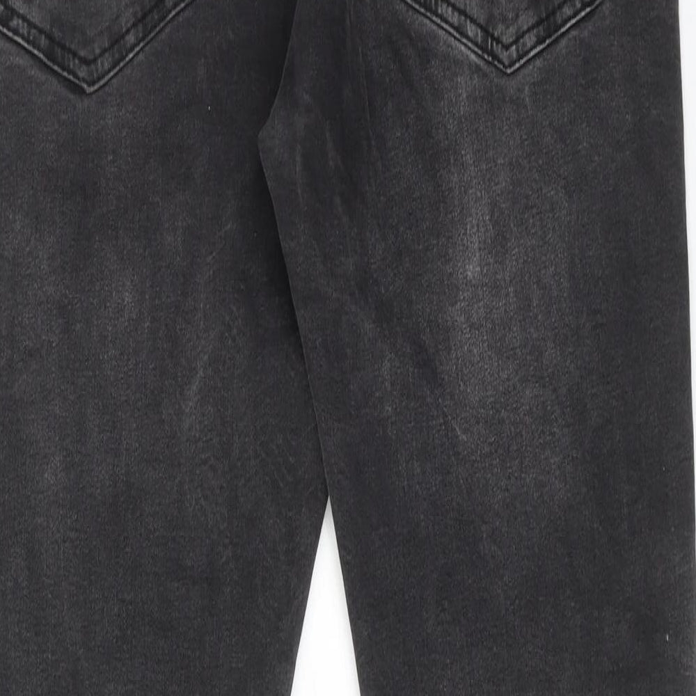 FSBN Mens Black Cotton Skinny Jeans Size 30 in L32 in Regular Zip