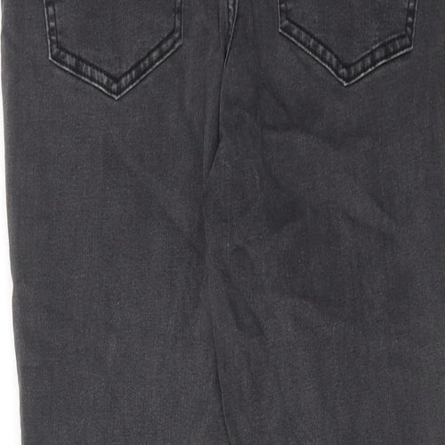 ASOS Womens Grey Cotton Skinny Jeans Size 30 in L26 in Regular Zip