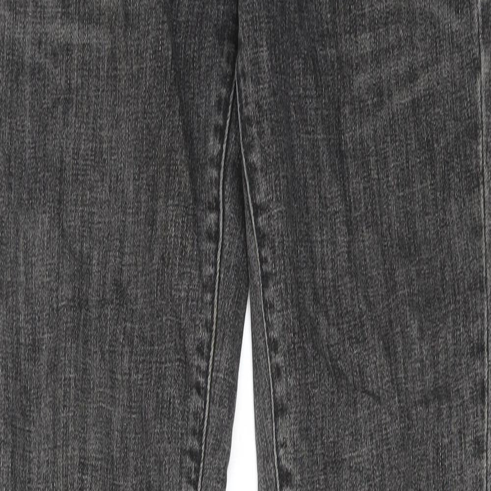 Gap Womens Grey Cotton Skinny Jeans Size 25 in L32 in Regular Zip