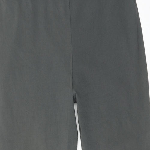 Roman Womens Green Polyester Trousers Size 16 Regular