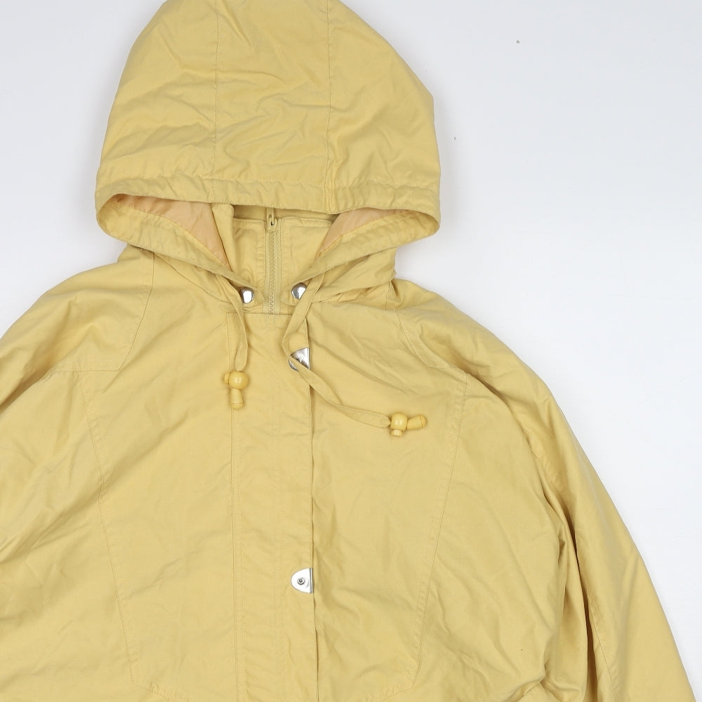 Kohl One Womens Yellow Jacket Size 12 Zip