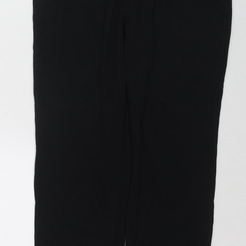 Marks and Spencer Womens Black Viscose Jogger Leggings Size 10 L21 in