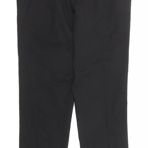 River Island Mens Black Polyester Dress Pants Trousers Size 30 in L30 in Regular Zip