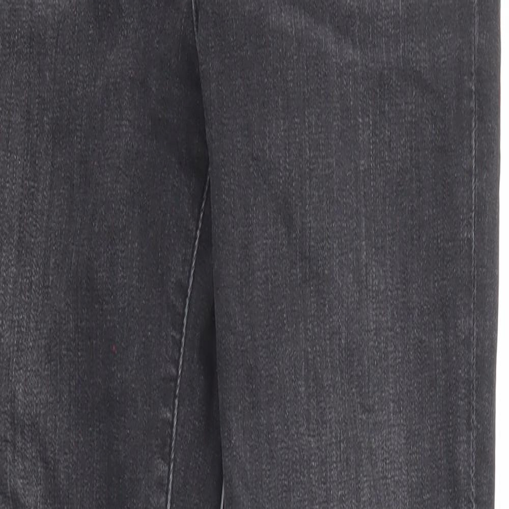 H&M Womens Black Cotton Skinny Jeans Size 27 in L32 in Regular Zip