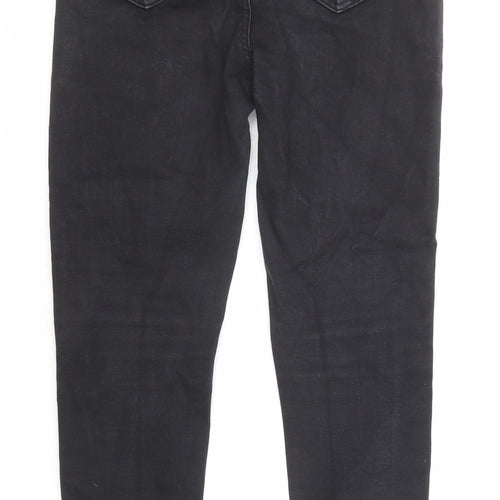 Ipekyol Womens Black Cotton Skinny Jeans Size 10 L26 in Regular Zip