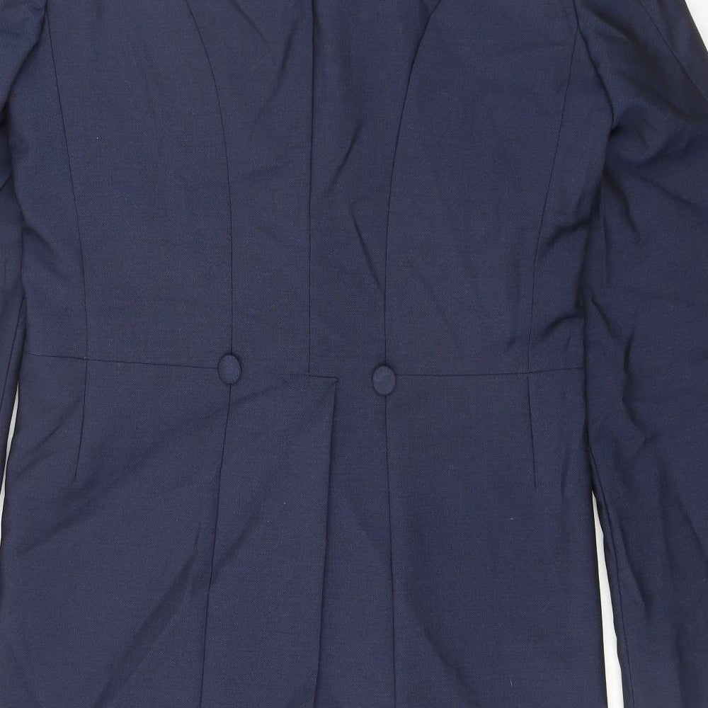 Mia Sposa Mens Blue Wool Jacket Suit Jacket Size 36 Regular - Morning Suit