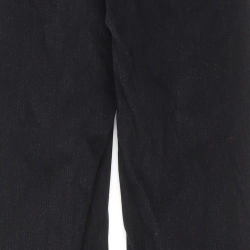 Denim & Co. Womens Black Cotton Skinny Jeans Size 12 L29 in Regular Zip