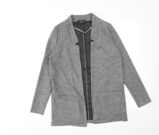 AX Paris Womens Grey Jacket Blazer Size 8