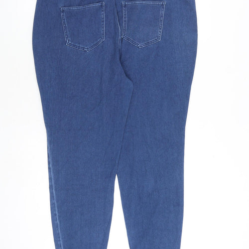 NEXT Womens Blue Cotton Jegging Jeans Size 20 L28 in Regular