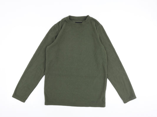 Peter Storm Mens Green Polyester Pullover Sweatshirt Size S