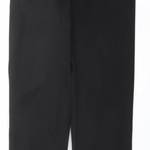 Denim & Co. Womens Black Cotton Skinny Jeans Size 10 L31 in Regular Button