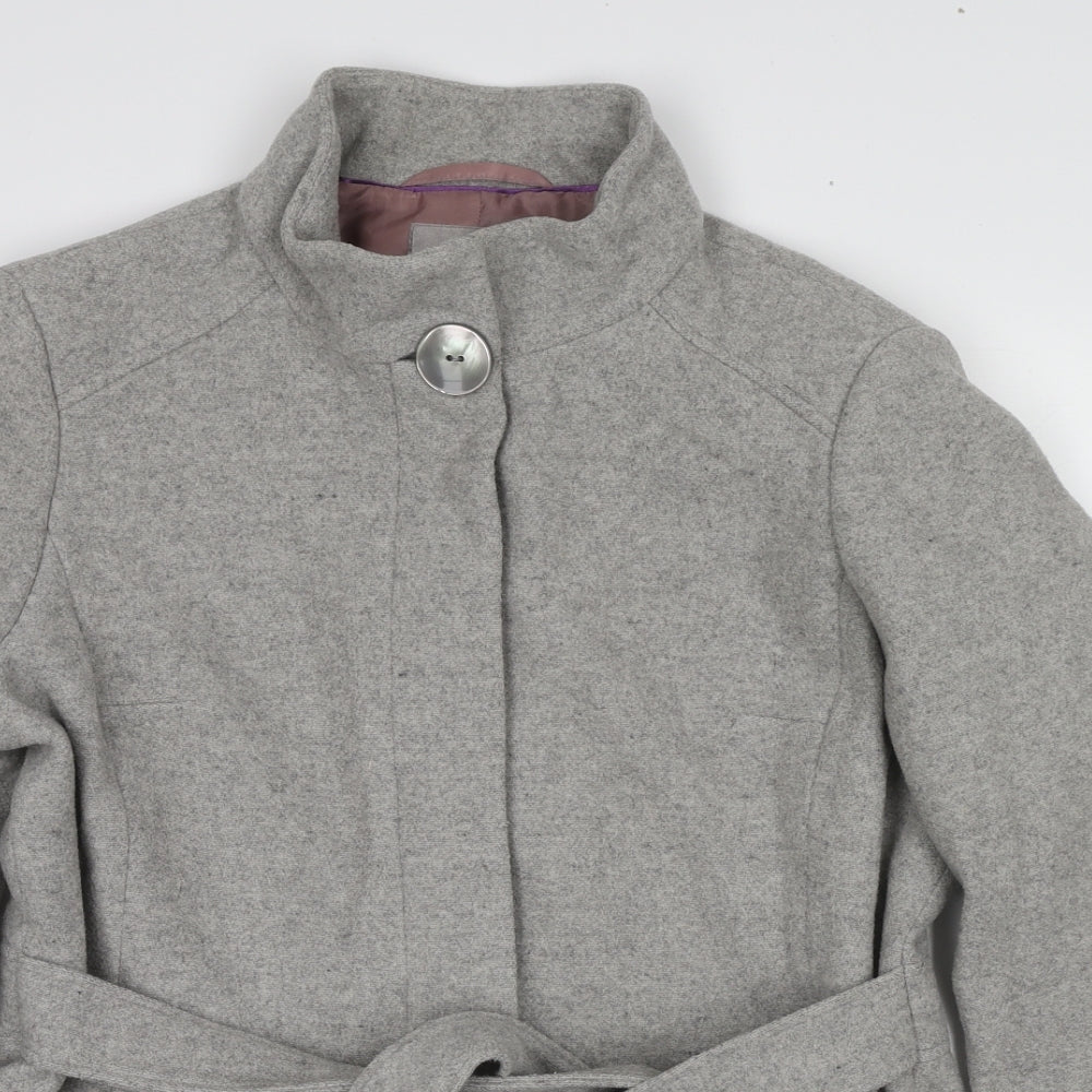 John Lewis Womens Grey Jacket Size 16 Button