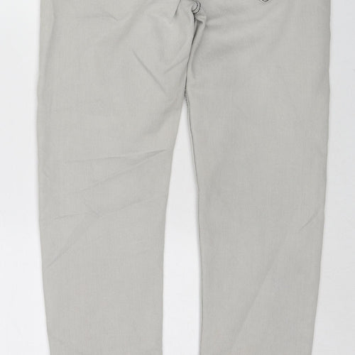 Denim & Co. Mens Grey Cotton Skinny Jeans Size 32 in L30 in Regular Zip