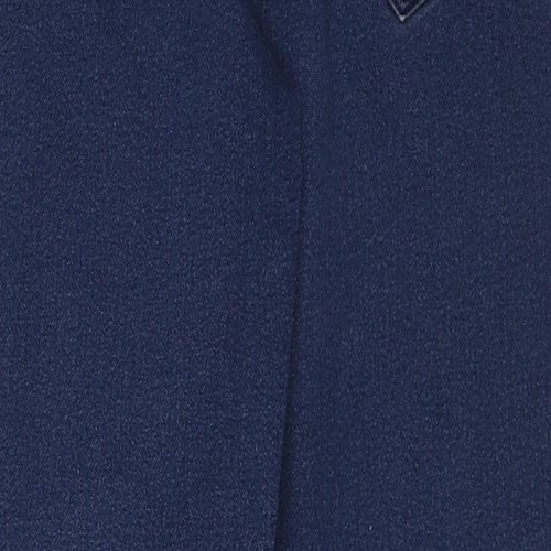 Bonmarché Womens Blue Cotton Straight Jeans Size 12 Regular Button