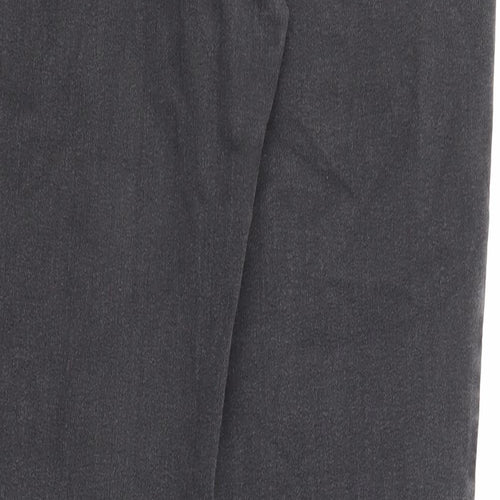 Marks and Spencer Womens Black Cotton Jegging Jeans Size 14 L29 in Regular