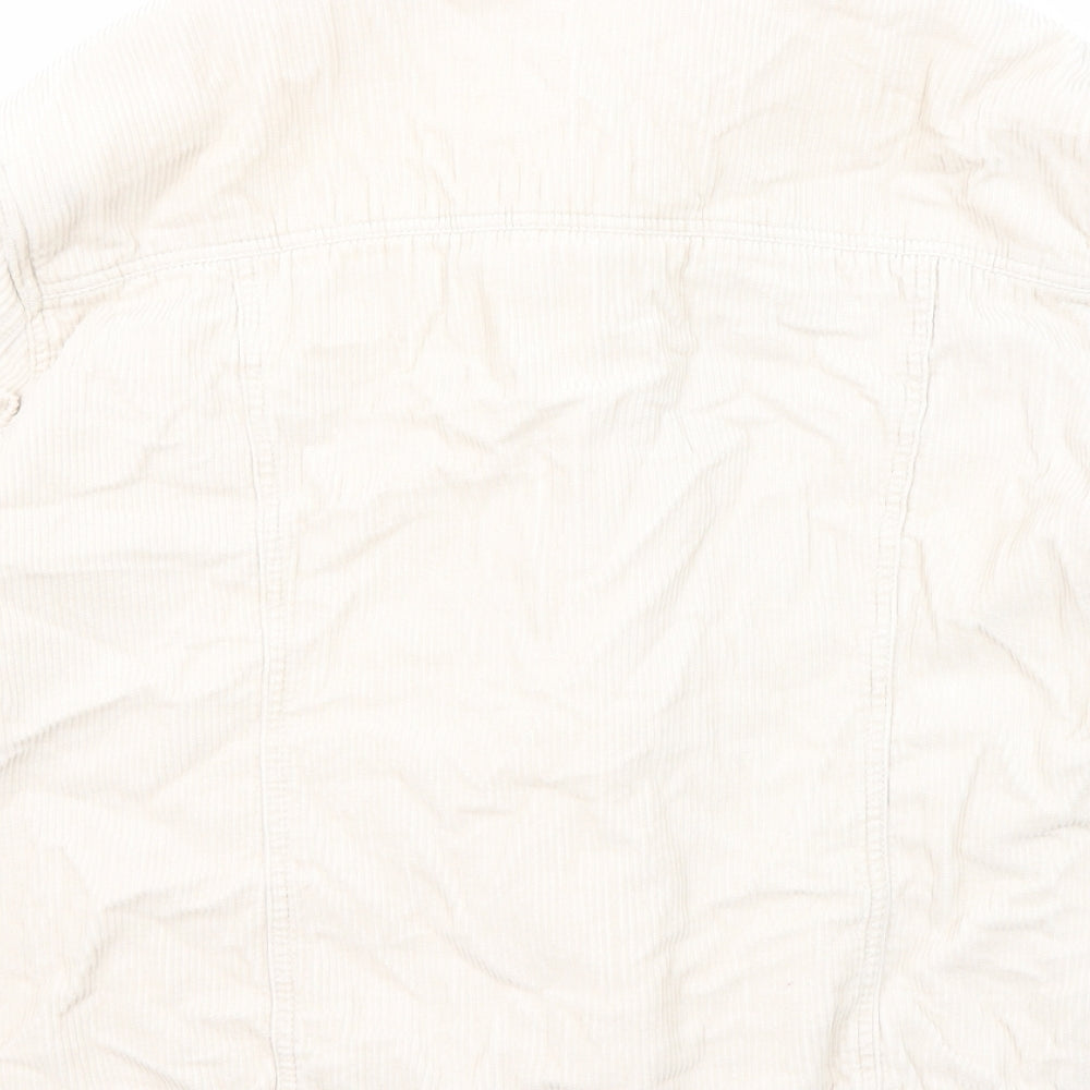 Kensie Jeans Womens Beige Jacket Size XL Button