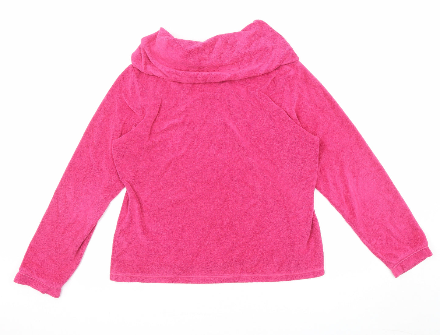 Per Una Womens Pink Cotton Pullover Sweatshirt Size M Pullover